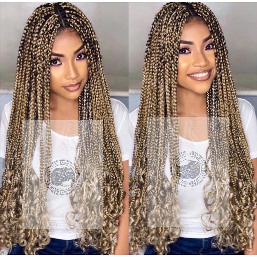Goddess Box Braided wig “32” Inches